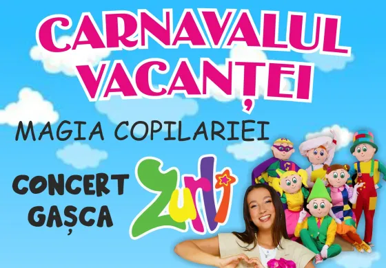 Foto: “Carnavalul Vacanței – Magia Copilăriei”. Două zile de bucurie, culoare și muzică la Ișalnița și Caracal!